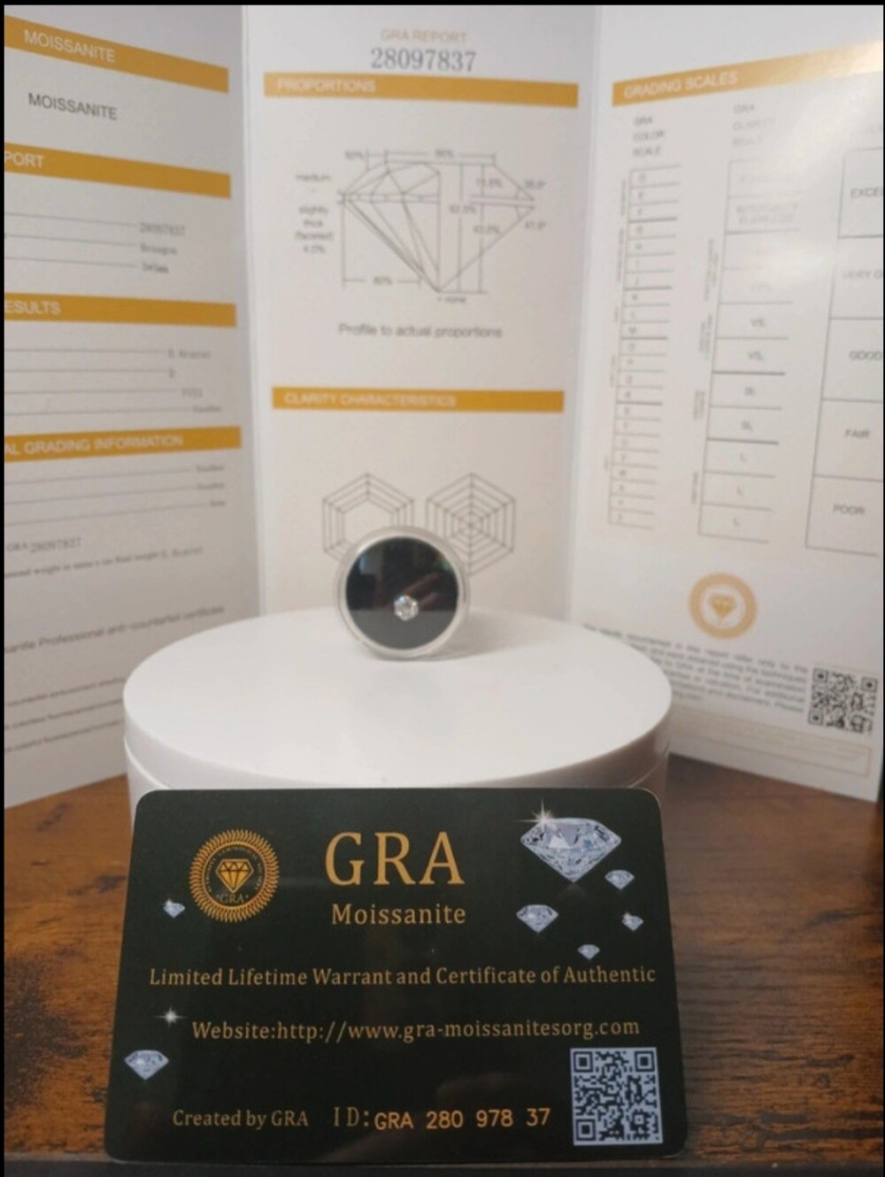 Moissanite 0.5ct